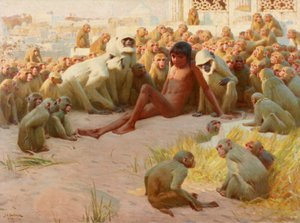 Mowgli ble leder av Bandar-loggen, 1918